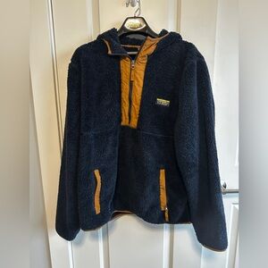 LL Bean Fleece Hoody Pullover